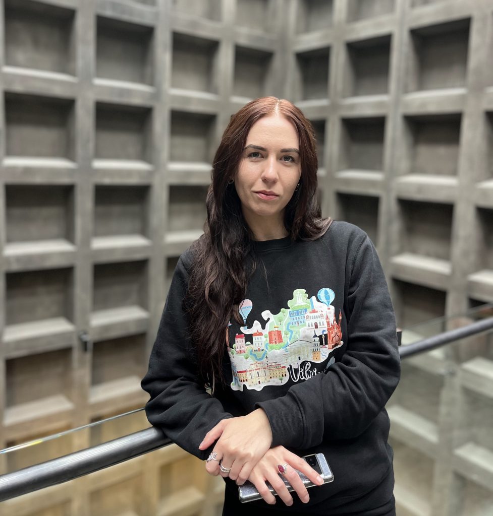 Rasa Bocyte, Senior Advisor for Research Collaborations at the Netherlands Institute for Sound & Vision and ekip partner, speaking about XR innovation.